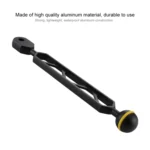 PULUZ 8 inch 20.3cm Aluminum Alloy Ball Arm for Underwater Torch / Video Light, Ball Diameter: 2.5cm - Image 4