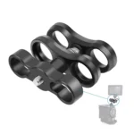PULUZ Dual Aluminum Alloy Clamp for Underwater Arm System - Image 4