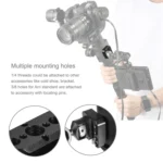 PULUZ Quick Release Plate External Mounting Holder for DJI RONIN / RONIN-S - Image 6