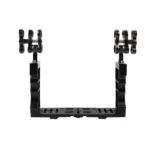 PULUZ Dual Handle Aluminium Tray Stabilizer with Dual Ball Aluminum Alloy Clamp for Underwater Camera Housings - Image 2
