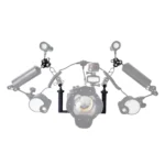 PULUZ Dual Handle Aluminium Tray Stabilizer with Dual Ball Aluminum Alloy Clamp for Underwater Camera Housings - Image 6