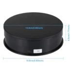 PULUZ 15cm USB Electric Rotating Turntable Display Stand Video Shooting Props Turntable for Photography, Load 1-5kg - Image 2