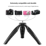 PULUZ Simple Mini ABS Desktop Tripod Mount with 1/4 inch Screw for DSLR & Digital Cameras, Working Height: 9cm - Image 3