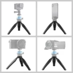 PULUZ Simple Mini ABS Desktop Tripod Mount with 1/4 inch Screw for DSLR & Digital Cameras, Working Height: 9cm - Image 4