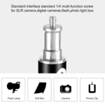 PULUZ 2.8m Height Foldable 3 Sections Tripod Mount Light Holder for Photography Video Light / Backdrop Light - Image 5