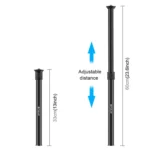 PULUZ Telescopic Extension Central Shaft Rod Monopod Holder, Rod Length: 33-60cm - Image 2