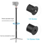 PULUZ Telescopic Extension Central Shaft Rod Monopod Holder, Rod Length: 33-60cm - Image 3