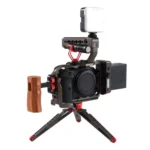 PULUZ Video Camera Cage Stabilizer for Canon EOS R5 / R5C / EOS R6 / R6 II, without Handle - Image 7