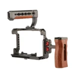 PULUZ Video Camera Cage Stabilizer for Sony A7 III & A7M3 / A7R3 & A7R III, without Handle - Image 6