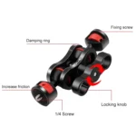 PULUZ Magic Arm Bracket Mount 1/4 inch Ball Head Magic Arm - Image 2