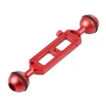 PULUZ 7.9 inch 20cm Adjustable Aluminum Alloy Dual Balls Arm with 1/4 Thread, Ball Diameter: 25mm - Image 3