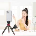 PULUZ 1/4 inch Outer Screw Metal Tripod Ball Head Adapter with Knob Lock - Image 6