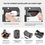 PULUZ Video Camera Cage Filmmaking Rig for Nikon Z6 / Z7 - Image 5