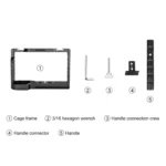 PULUZ Video Camera Cage Filmmaking Rig with Handle for Sony Alpha 7C / ILCE-7C / A7C - Image 9