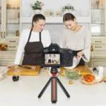 PULUZ Mini 180 Degree Swing Tripod Ball Head Cold Shoe Mount Adapter - Image 7