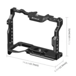 PULUZ Metal Camera Cage Stabilizer Rig for Sony A7 IV / ILCE-7M4 / A7M4 / A7M3 / A7R3 / A7R III / A7R5 - Image 2