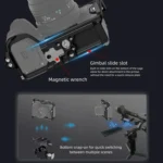 PULUZ Metal Camera Cage Stabilizer Rig for Sony A7 IV / ILCE-7M4 / A7M4 / A7M3 / A7R3 / A7R III / A7R5 - Image 6