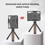 PULUZ Metal Camera Cage Stabilizer Rig for Sony A7 IV / ILCE-7M4 / A7M4 / A7M3 / A7R3 / A7R III / A7R5 - Image 7