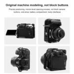 For Canon EOS R10 PULUZ Metal Camera Cage Stabilizer Rig - Image 6