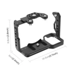 For Sony ILME-FX30 / FX3 PULUZ Metal Camera Cage Stabilizer Rig with NOTA Slider - Image 2