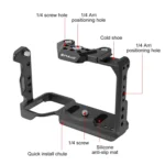 For Sony ILME-FX30 / FX3 PULUZ Metal Camera Cage Stabilizer Rig with NOTA Slider - Image 3