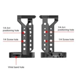 For Sony ZV-E1 PULUZ Aluminum Alloy Camera Cage Stabilizer - Image 4