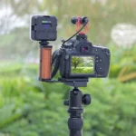 PULUZ Wooden Left Side Handle Vertical Shoot Quick Release L Plate - Image 10