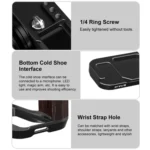For Fujifilm X100VI PULUZ 1/4 inch Vertical Shoot Quick Release L Plate Bracket Base Holder - Image 5