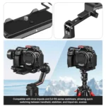 For Nikon Z6 III PULUZ Metal Camera Cage Stabilizer Rig - Image 5