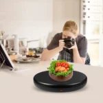 PULUZ 45cm Remote Control Adjusting Speed Rotating Turntable Display Stand, Black, Load 100kg - Image 7