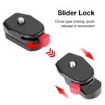 PULUZ Mini Monitor Magic Arm Quick Release Plate - Image 4