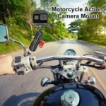 PULUZ Motorcycle Rearview Oblique CNC Metal Magic Arm Rod Mount - Image 2
