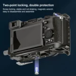 For Sony ILCE-A7CM2 / Alpha 7C II / Alpha 7CR PULUZ Metal Camera Cage Stabilizer Rig - Image 7