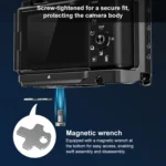 For Sony ZV-E10 II PULUZ Metal Camera Cage Stabilizer Rig - Image 5
