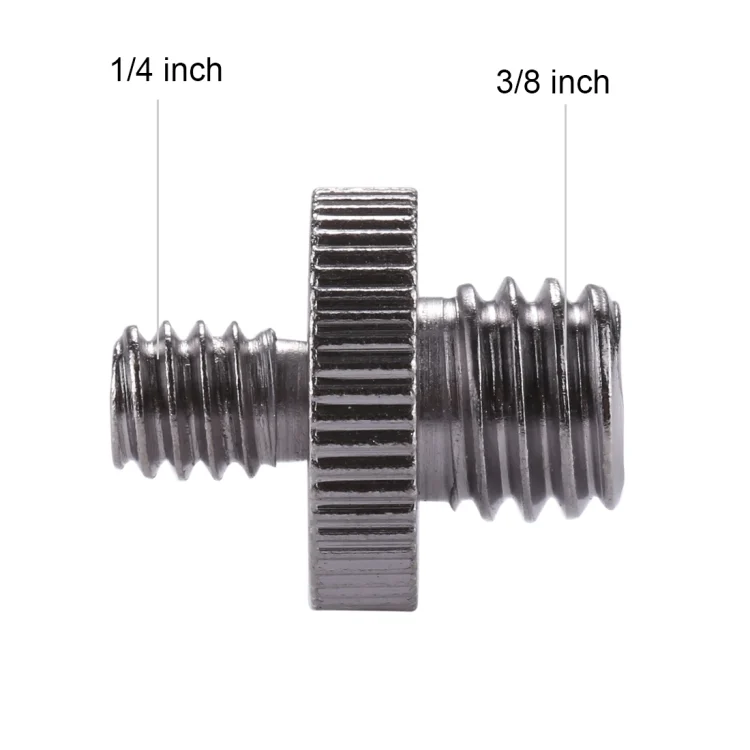 PU322_4.webp PULUZ 1/4 inch Male Thread to 3/8 inch Male Thread Adapter Screw - Image 5
