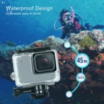 PULUZ 45m Underwater Waterproof Housing Diving Case for GoPro HERO7 Silver / HERO7 White, with Buckle Basic Mount & Screw(Transparent) - Image 15