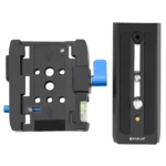 PULUZ Quick Release Clamp Adapter + Quick Release Plate for  DSLR & SLR Cameras - Image 4