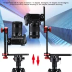 PULUZ 720 Degree Panoramic Aluminum Alloy Ball Head Quick Release Plate Kits - Image 11