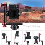 PULUZ 720 Degree Panoramic Aluminum Alloy Ball Head Quick Release Plate Kits - Image 12