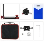 PULUZ 720 Degree Panoramic Aluminum Alloy Ball Head Quick Release Plate Kits - Image 7