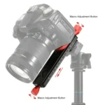 PULUZ Macro Focusing Rail Slider Close-up Shooting Tripod Head Quick Release Plate Holder - Image 6