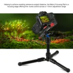 PULUZ Macro Focusing Rail Slider Close-up Shooting Tripod Head Quick Release Plate Holder - Image 8