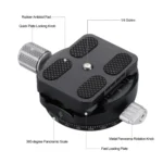 PULUZ Aluminum Alloy Quick Release Plate for Panoramic Head - Image 5