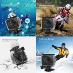 PULUZ 60m Underwater Depth Diving Case Waterproof Camera Housing for GoPro HERO8 Black - Image 6