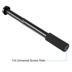 PULUZ  Handheld Adjustable Aluminum Alloy Tripod Mount Monopod Extension Central Shaft Rod - Image 2