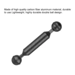 PULUZ 5 inch 13cm Length 20.8mm Diameter Dual Balls Carbon Fiber Floating Arm, Ball Diameter: 25mm - Image 5
