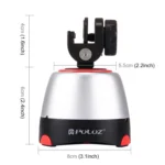 PULUZ Electronic 360 Degree Rotation Panoramic Head with Remote Controller for Smartphones, GoPro, DSLR Cameras - Image 9