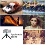 PULUZ Pocket Mini Tripod Mount with 360 Degree Ball Head & Phone Clamp for Smartphones - Image 13