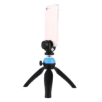 PULUZ Pocket Mini Tripod Mount with 360 Degree Ball Head & Phone Clamp for Smartphones - Image 7