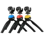 PULUZ Pocket Mini Tripod Mount with 360 Degree Ball Head & Phone Clamp for Smartphones - Image 2